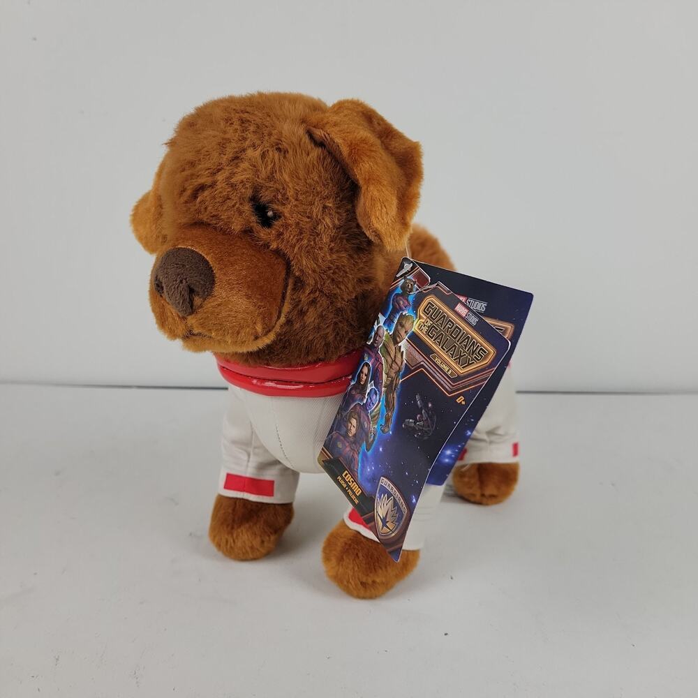 Disney Marvel COSMO the Dog Guardians of the Galaxy 12” Plush Stuffed Animal NWT